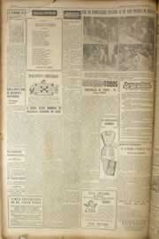 Página do jornal Correio do Ceará de maio de 1953