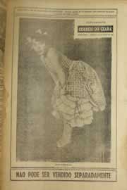 Página do jornal Correio do Ceará de maio de 1953