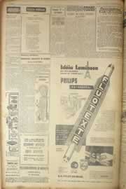 Página do jornal Correio do Ceará de maio de 1953