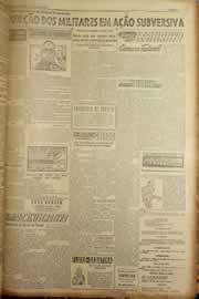 Página do jornal Correio do Ceará de maio de 1953