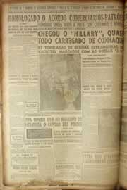 Página do jornal Correio do Ceará de maio de 1953