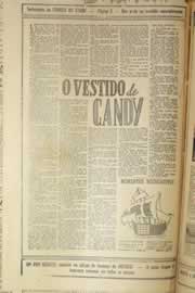 Página do jornal Correio do Ceará de maio de 1953