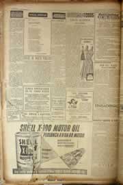 Página do jornal Correio do Ceará de junho de 1953