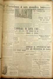 Página do jornal Correio do Ceará de junho de 1953
