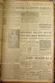 Página do jornal Correio do Ceará de junho de 1953