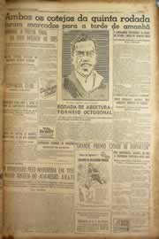 Página do jornal Correio do Ceará de junho de 1953