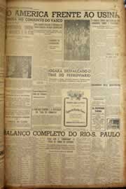 Página do jornal Correio do Ceará de junho de 1953