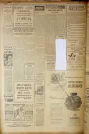 Página do jornal Correio do Ceará de junho de 1953