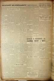 Página do jornal Correio do Ceará de junho de 1953