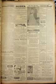 Página do jornal Correio do Ceará de junho de 1953