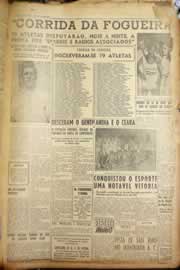 Página do jornal Correio do Ceará de junho de 1953