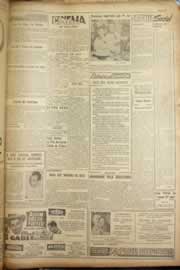 Página do jornal Correio do Ceará de junho de 1953