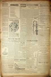 Página do jornal Correio do Ceará de junho de 1953