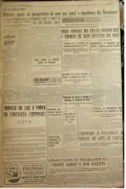 Página do jornal Correio do Ceará de janeiro de 1954