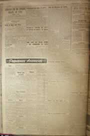Página do jornal Correio do Ceará de janeiro de 1954