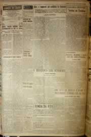 Página do jornal Correio do Ceará de janeiro de 1954