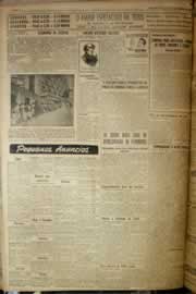 Página do jornal Correio do Ceará de janeiro de 1954