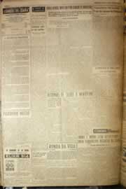 Página do jornal Correio do Ceará de janeiro de 1954
