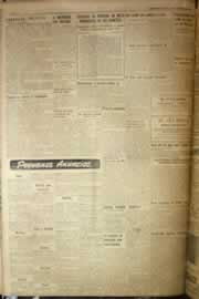 Página do jornal Correio do Ceará de janeiro de 1954