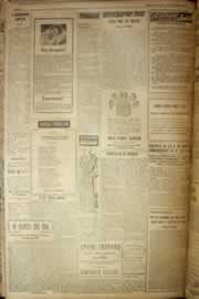 Página do jornal Correio do Ceará de janeiro de 1954