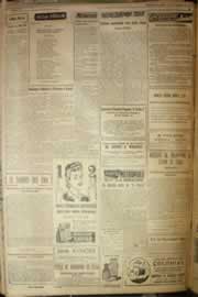 Página do jornal Correio do Ceará de janeiro de 1954