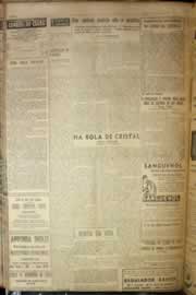 Página do jornal Correio do Ceará de janeiro de 1954