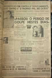 Página do jornal Correio do Ceará de janeiro de 1954