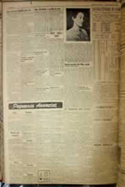 Página do jornal Correio do Ceará de fevereiro de 1954