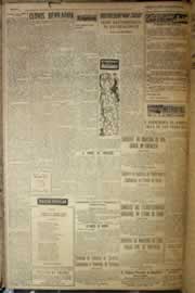 Página do jornal Correio do Ceará de março de 1954