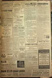 Página do jornal Correio do Ceará de março de 1954