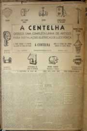 Página do jornal Correio do Ceará de março de 1954