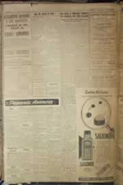 Página do jornal Correio do Ceará de março de 1954