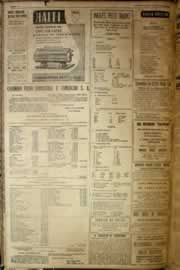 Página do jornal Correio do Ceará de março de 1954