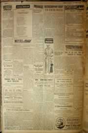 Página do jornal Correio do Ceará de março de 1954