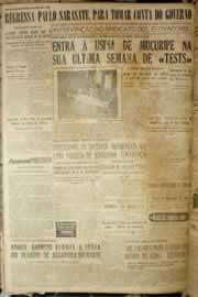 Página do jornal Correio do Ceará de março de 1954