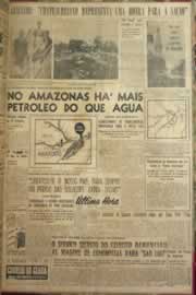 Página do jornal Correio do Ceará de março de 1954