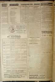 Página do jornal Correio do Ceará de março de 1954