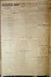 Página do jornal Correio do Ceará de março de 1954