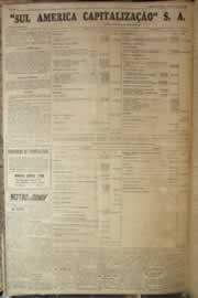 Página do jornal Correio do Ceará de março de 1954