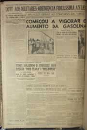 Página do jornal Correio do Ceará de março de 1954