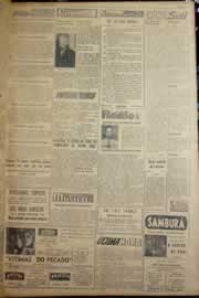 Página do jornal Correio do Ceará de abril de 1954