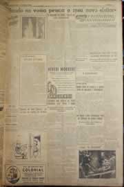 Página do jornal Correio do Ceará de abril de 1954