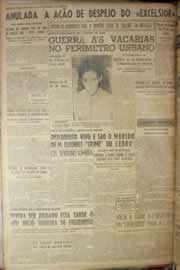 Página do jornal Correio do Ceará de abril de 1954