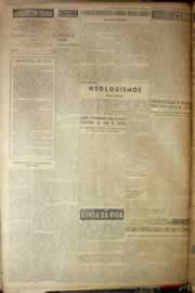Página do jornal Correio do Ceará de abril de 1954