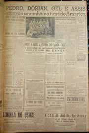 Página do jornal Correio do Ceará de abril de 1954