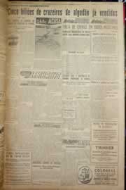 Página do jornal Correio do Ceará de abril de 1954