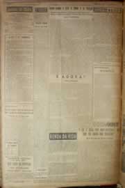 Página do jornal Correio do Ceará de abril de 1954