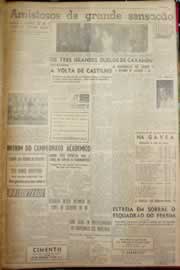 Página do jornal Correio do Ceará de abril de 1954