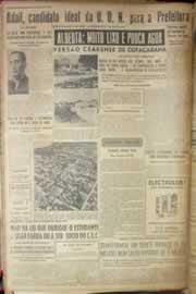 Página do jornal Correio do Ceará de abril de 1954