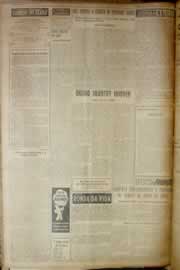 Página do jornal Correio do Ceará de abril de 1954